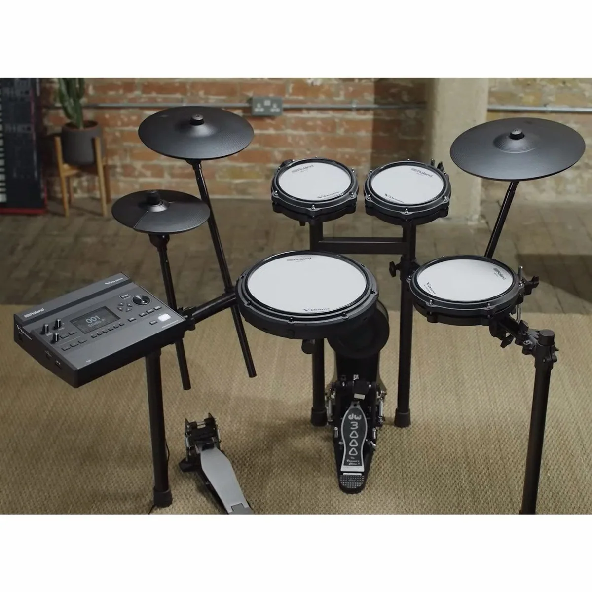 Roland E-Drum TD313, kompaktes Kit, hochwertige Multi-Sample-Sound-Bibliothek — max 150 Zeichen 5