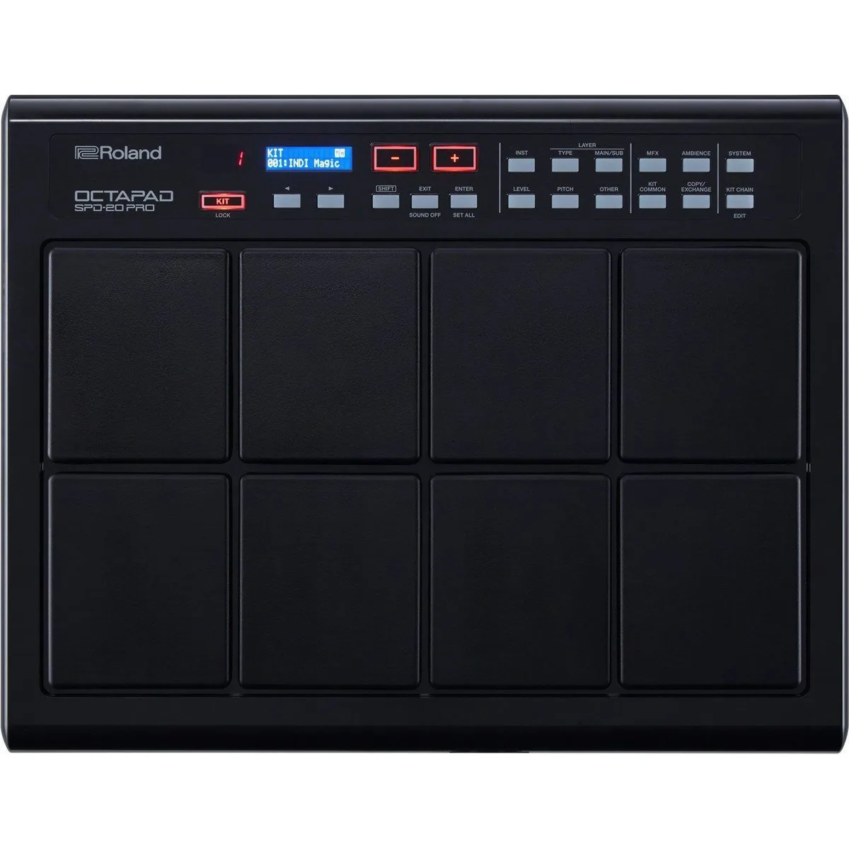 Roland SPD-20 Pro Black, vielseitiges Percussion Pad, über 900 Sounds
