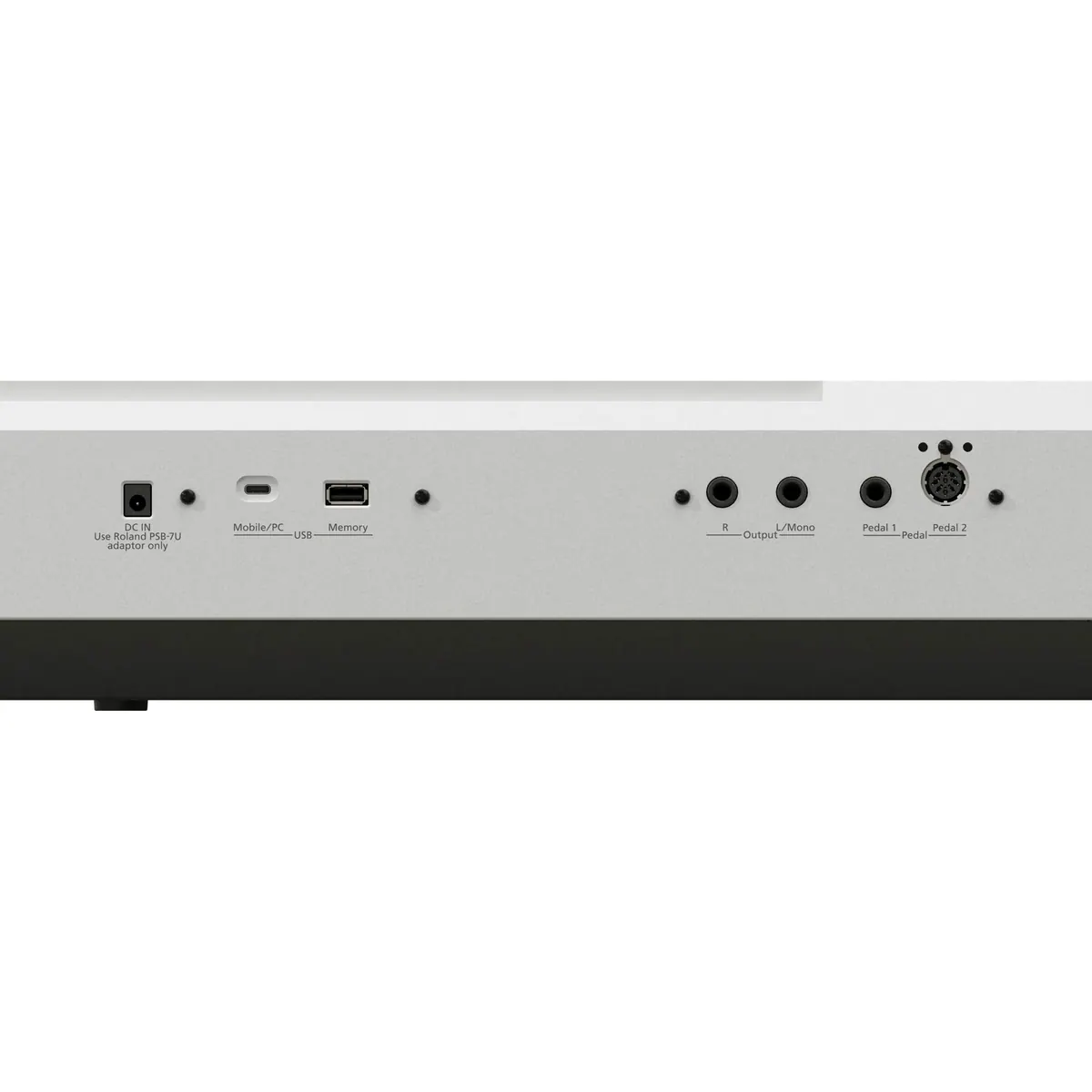 Roland FP-40 WH Digitalpiano, authentisches Spielgefühl, Bluetooth Audio/MIDI 3
