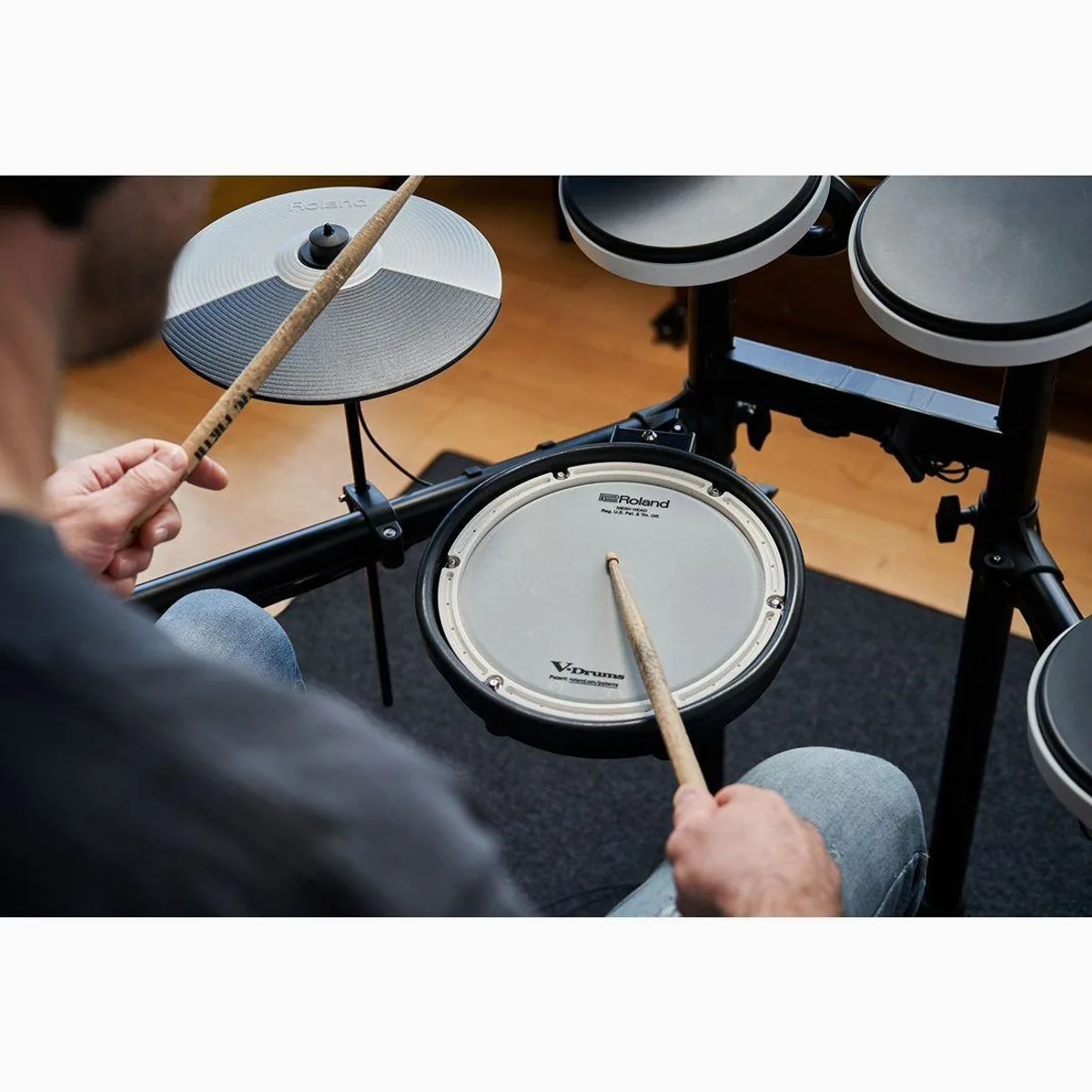 Roland TD-02KV E-Drum, hochwertige Pads, integrierte Coaching-Funktionen 5