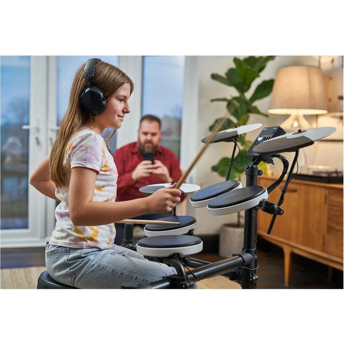 Roland TD-02K E-Drum, hochwertiges elektronisches Drumkit mit Übungsfunktionen 4