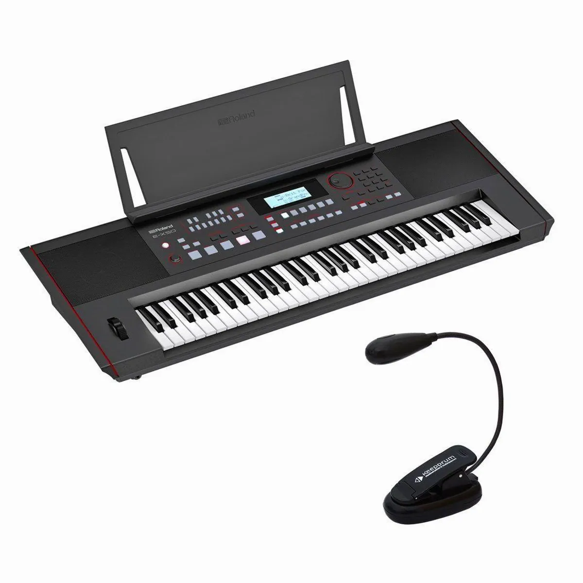 Roland E-X50 Entertainment Keyboard, professionelle Sounds, intuitive Bedienung, integriertes Lautsprechersystem