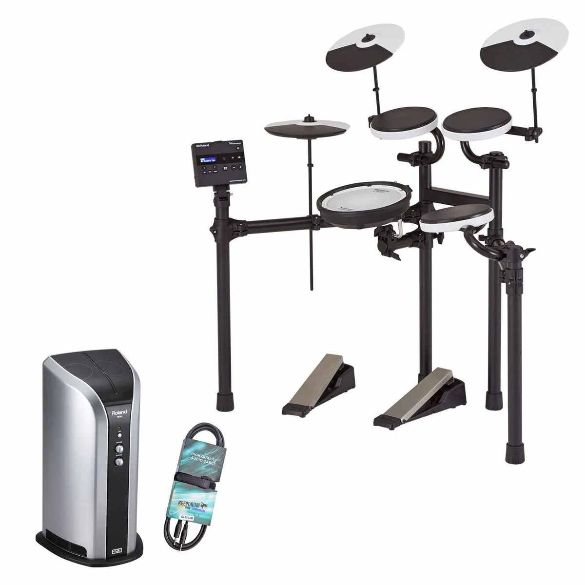 Roland TD-02KV E-Drum, vielseitig, hochwertig, ideal für Einsteiger