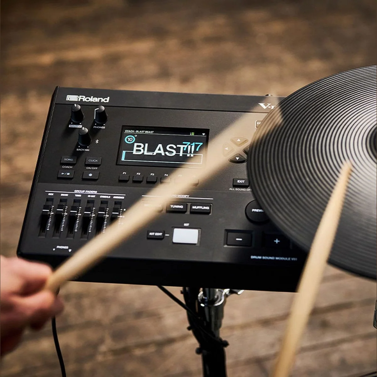 Roland TD513 E-Drum, vielseitig, kompakt, leistungsstark 5