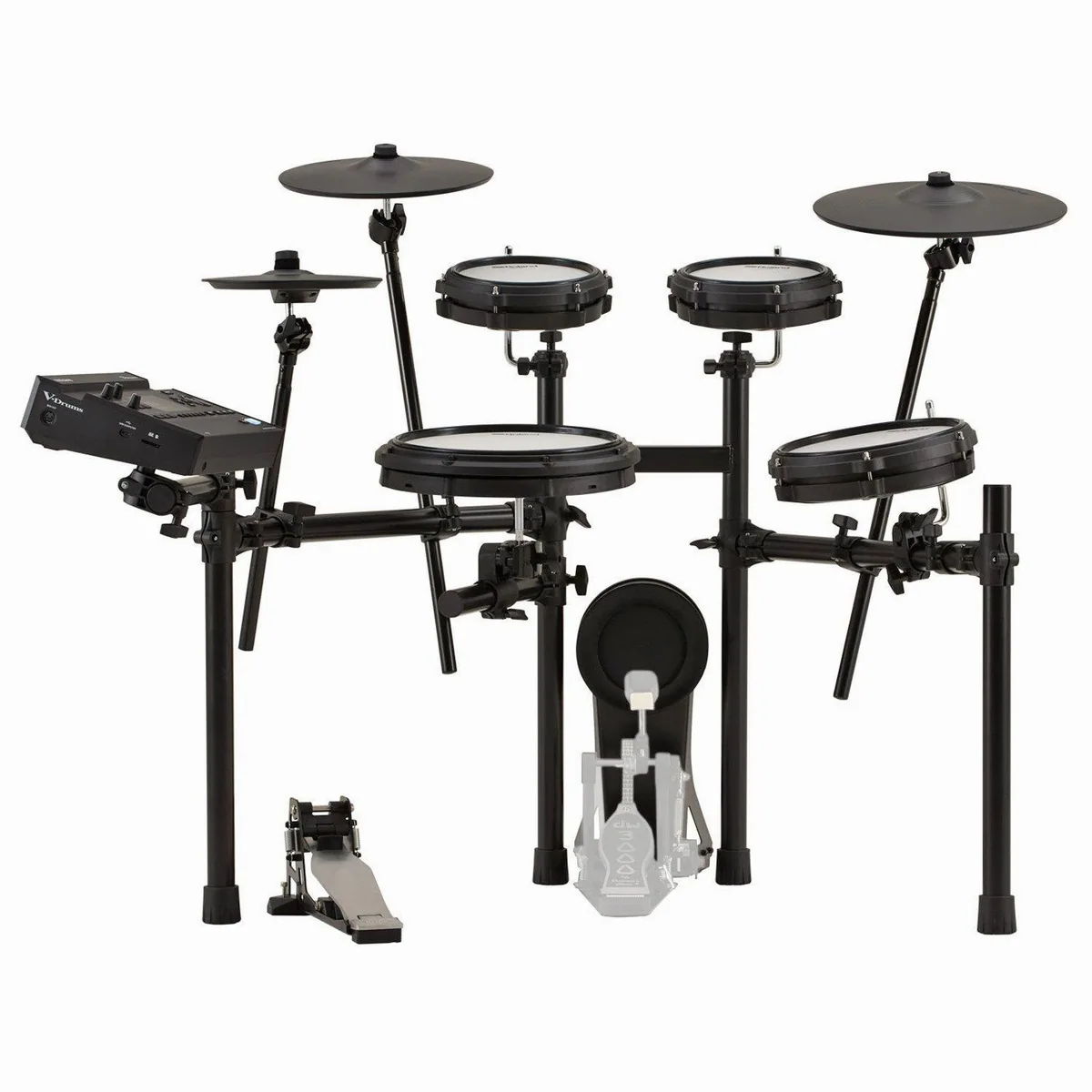 Roland E-Drum TD313, kompaktes Schlagzeug, modernes V31 Modul, erstklassige Soundbibliothek 2