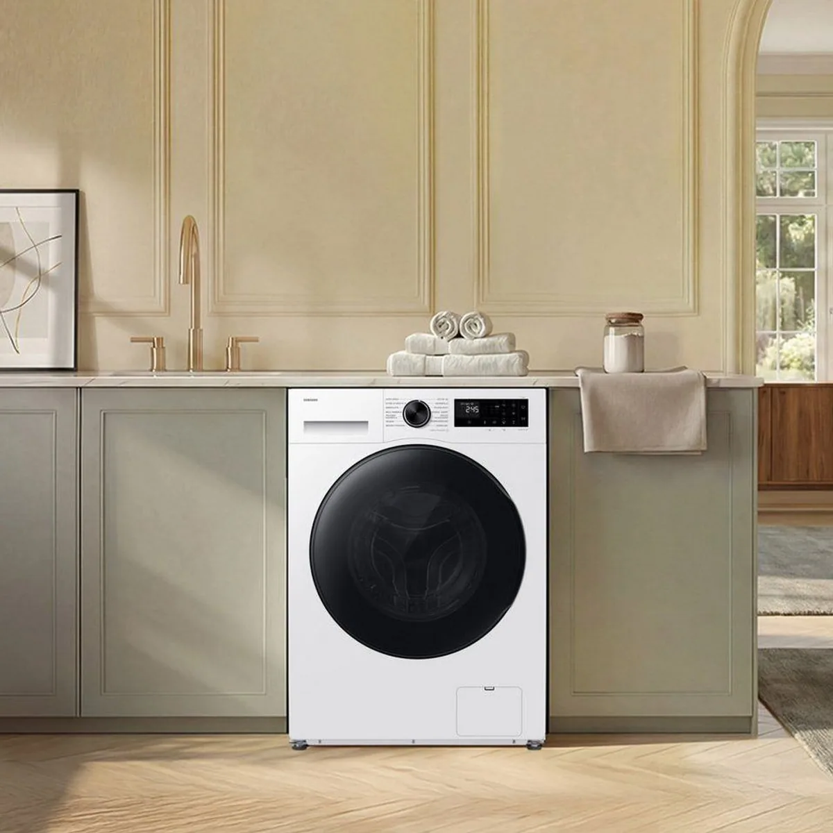 Samsung WD9EHG5W Waschtrockner, 9 kg Wasch- & 6 kg Trockenleistung, 1400 U/min 2
