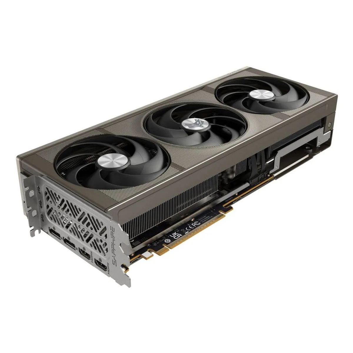 Sapphire Radeon RX 9070 XT Grafikkarte, Hochleistungs-Grafik, Raytracing-fähig, 16 GB GDDR6-Speicher 3