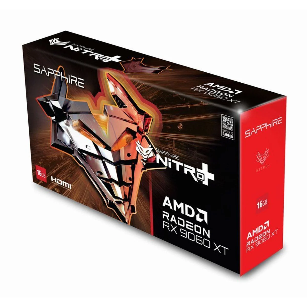 Sapphire Radeon RX 9060 XT GPU, hohe Leistung, beeindruckende Grafik, erweiterte Kühlung 2
