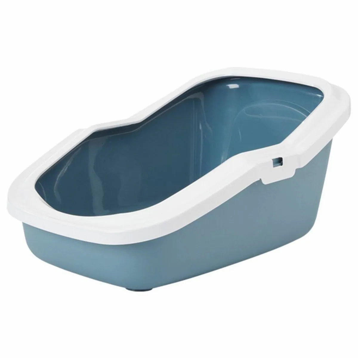 Savic Aseo Katzentoilette, optimaler Rand für saubere Nutzung, ansprechendes Design