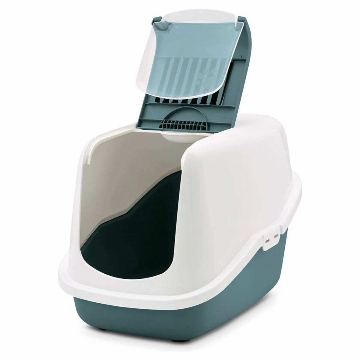 Savic Nestor Katzentoilette, praktische Reinigung, elegantes Design, geruchsneutralisierend 2
