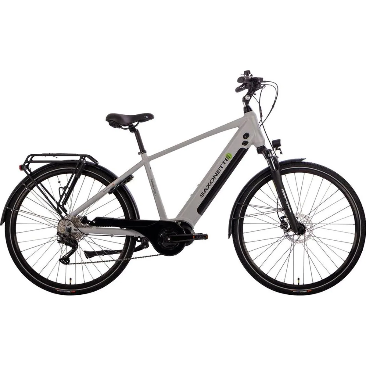 SAXONETTE Premium Sport E-Bike, 10 Gang Kettenschaltung, Integra Akku, 522 Wh