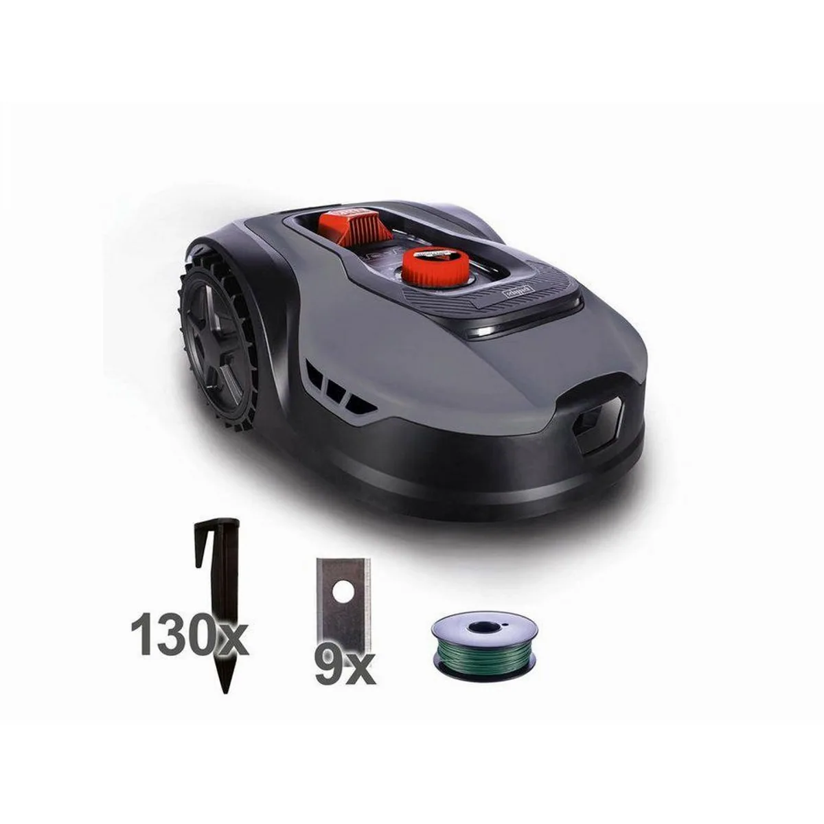 Scheppach Rasenmähroboter RLM500W, für Flächen bis 500 m², präzise Schnitthöhenverstellung