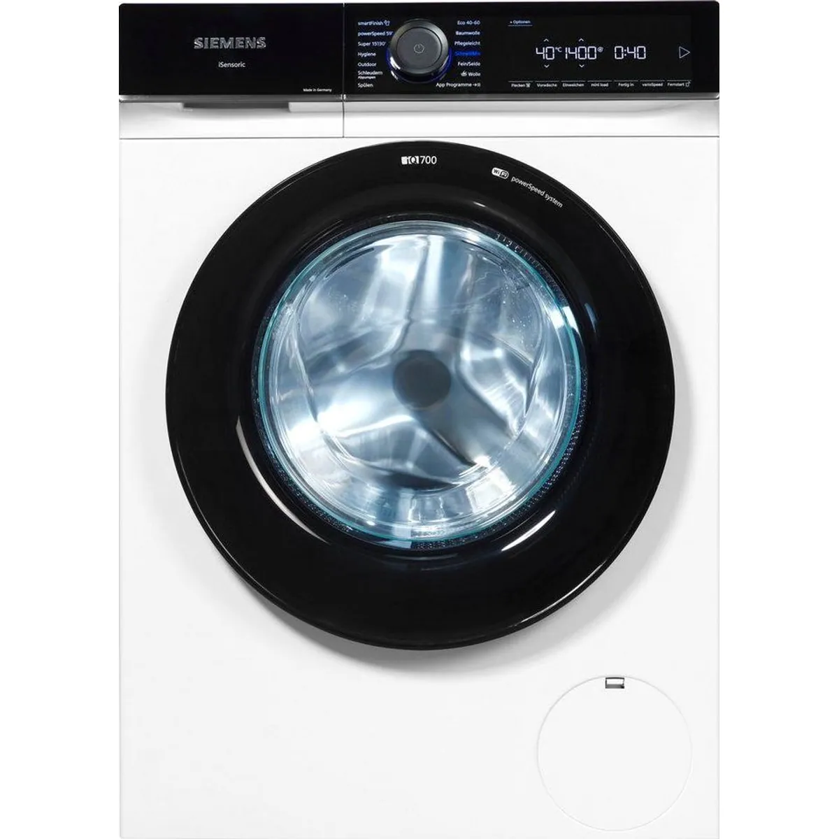 Siemens iQ700 WG44B20Z0 Waschmaschine, 9 kg, 1400 U/min, Made in Germany 3