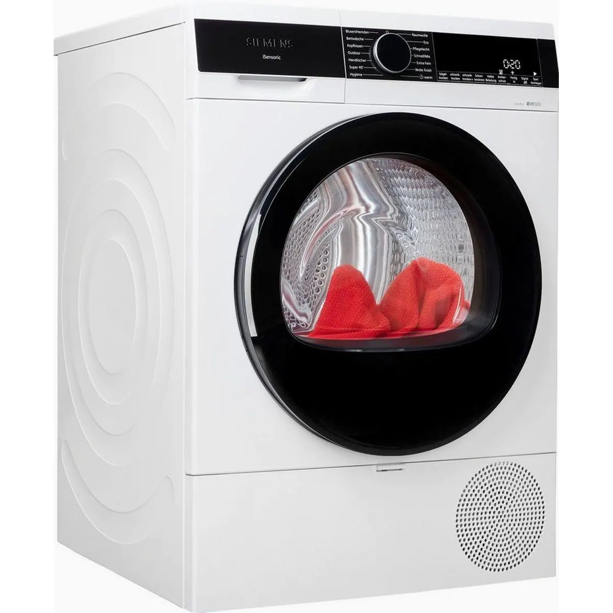 Siemens Wärmepumpentrockner iQ500 WQ33G2D01, einfache Reinigung, Outdoor-Programm