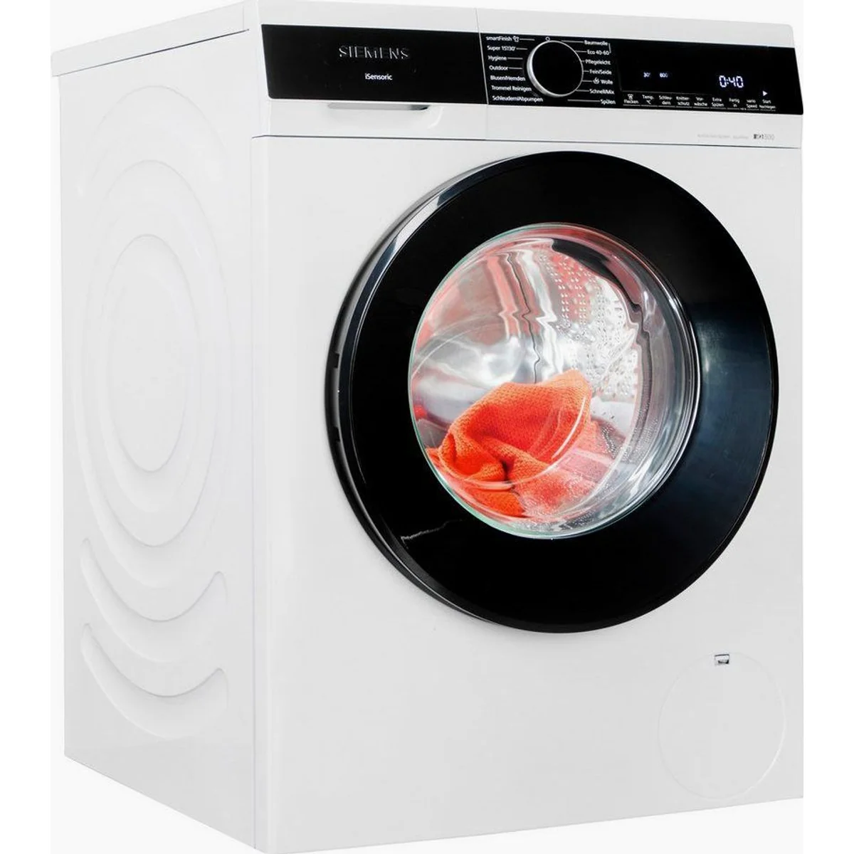 Siemens iQ500 WG56G2Z41 Waschmaschine, 10 kg, 1600 U/min, Knitter-Programm, Aqua Stop