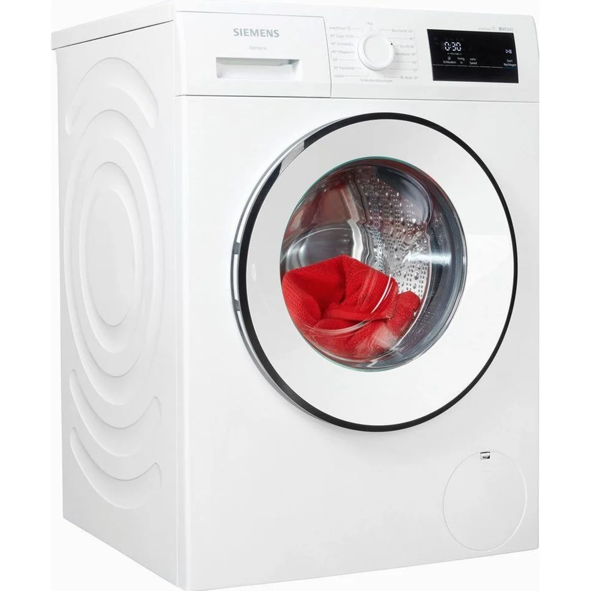 Siemens iQ300 WM14N0A5 Waschmaschine, 8 kg Fassungsvermögen, 1400 U/min — Energieeffizienz A, Nachlegefunktion, Aqua Secure Plus