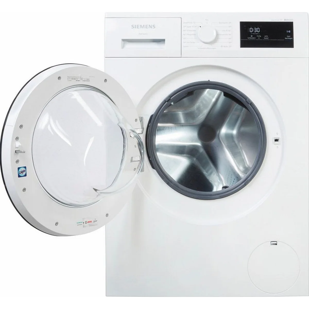 Siemens iQ300 WM14N0A5 Waschmaschine, 8 kg Fassungsvermögen, 1400 U/min — Energieeffizienz A, Nachlegefunktion, Aqua Secure Plus 2