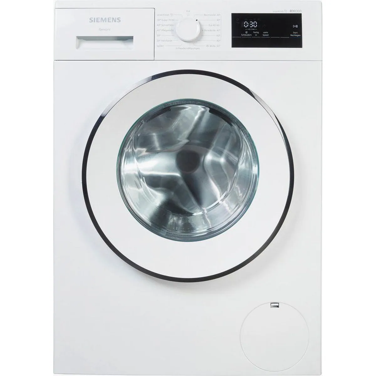 Siemens iQ300 WM14N0A5 Waschmaschine, 8 kg Fassungsvermögen, 1400 U/min — Energieeffizienz A, Nachlegefunktion, Aqua Secure Plus 3