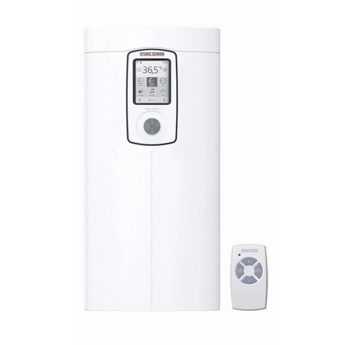 STIEBEL ELTRON DHE Connect Durchlauferhitzer, konstante Warmwassertemperatur, 27 kW — digitale Steuerung, 4i-Technologie, intuitives Touchdisplay