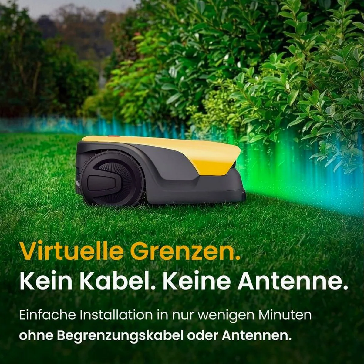 STIGA GARDEN A 6v Rasenmähroboter, App-Steuerung, KI-Kamera, für bis zu 600 m² 2