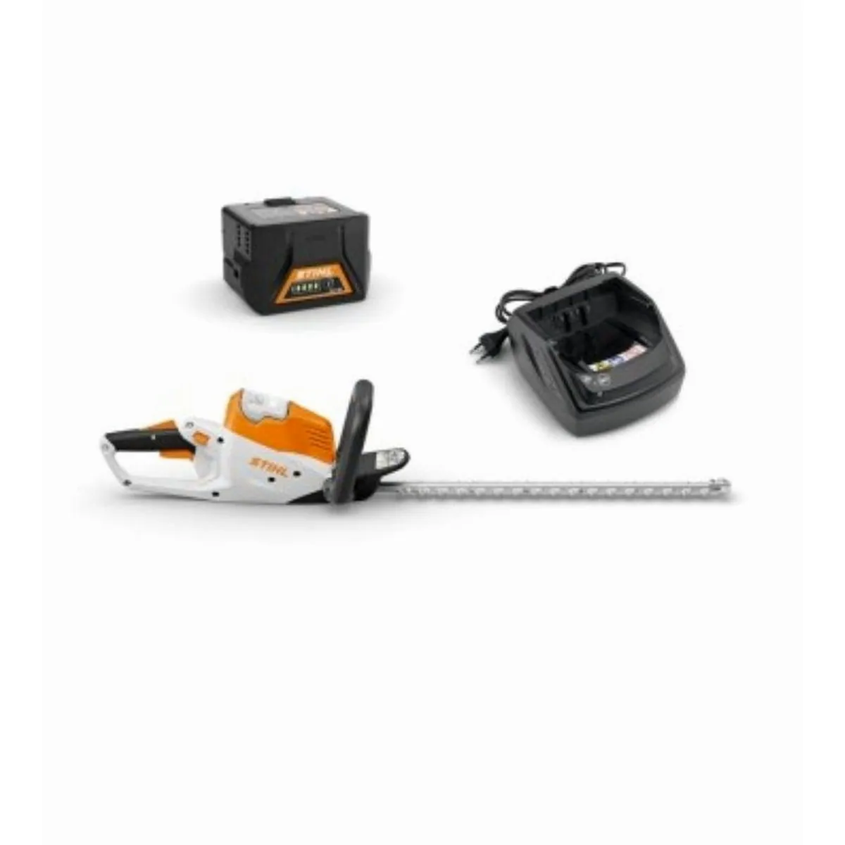 STIHL HSA 50 Akku-Heckenschere, hohe Leistung, effizientes Schneiden, inklusive Akku und Ladegerät