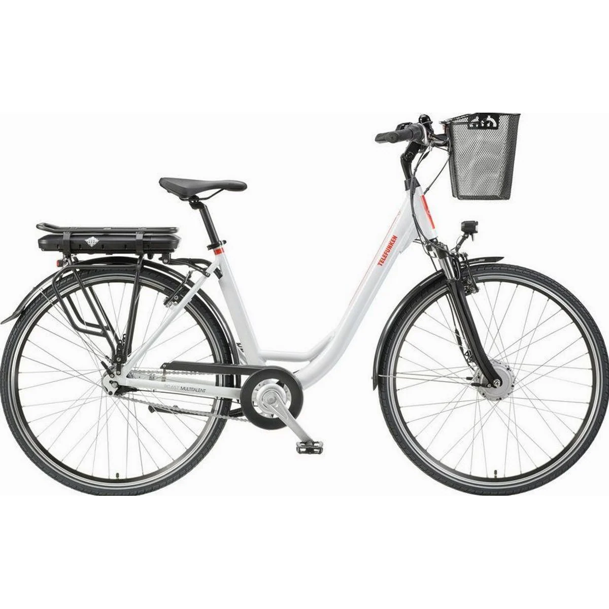 Telefunken RC657 E-Bike Cityrad, 7-Gang Nabenschaltung, 536,5 Wh Akku — Komfort, Vielseitigkeit, Leistung