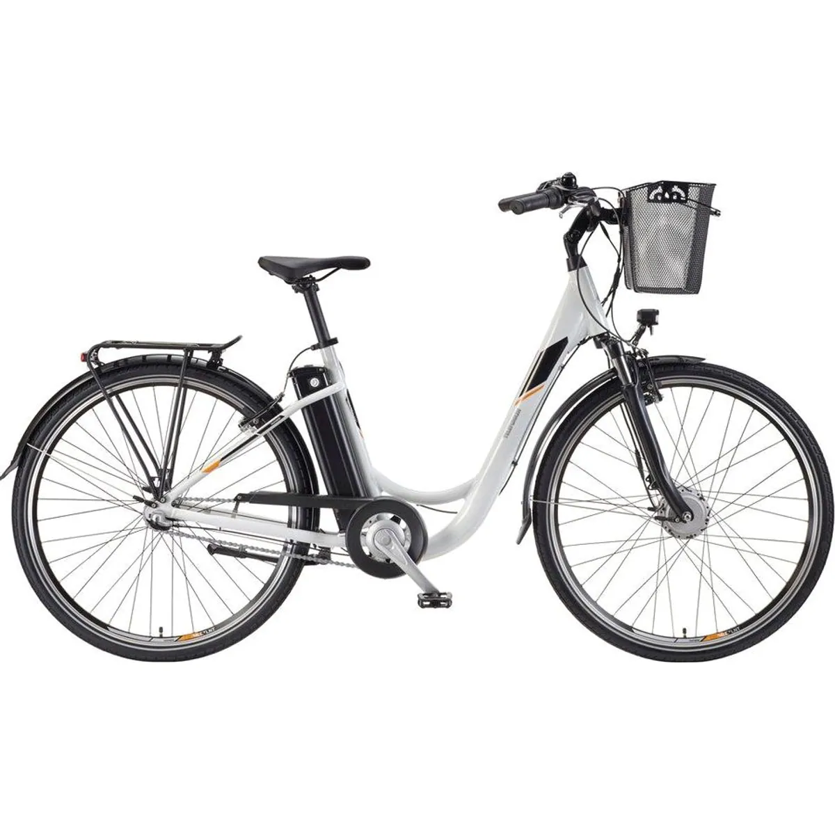 Telefunken E-Bike RC830, 250 W Frontmotor, 531,3 Wh Akku, 3-Gang Shimano Nexus — komfortables Cityrad für Damen und Herren 2