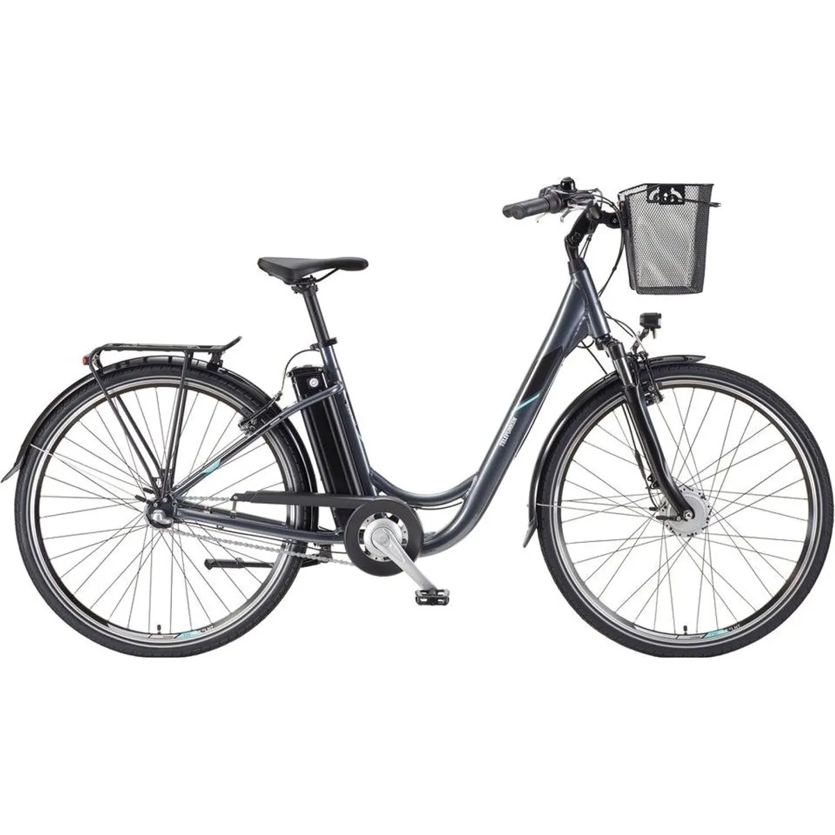 Telefunken RC830 E-Bike Cityrad, 250 W Frontmotor, 3-Gang Nexus, 531,3 Wh Akku 2