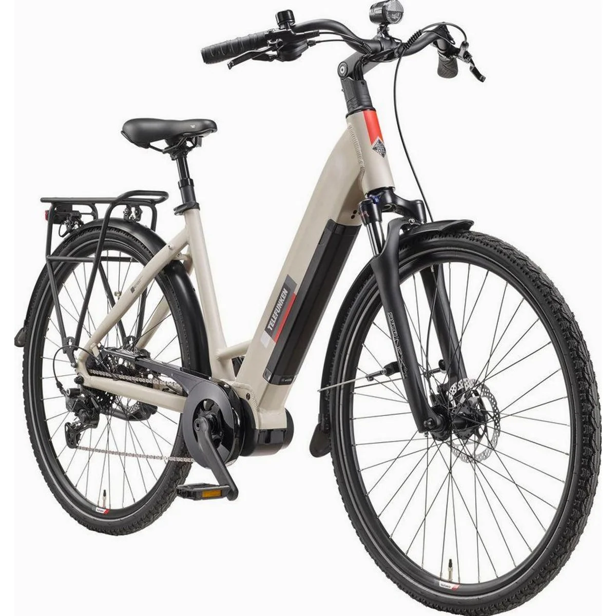 Telefunken E-Bike RC680, 10-Gang Kettenschaltung, Mittelmotor, 705,6 Wh 2