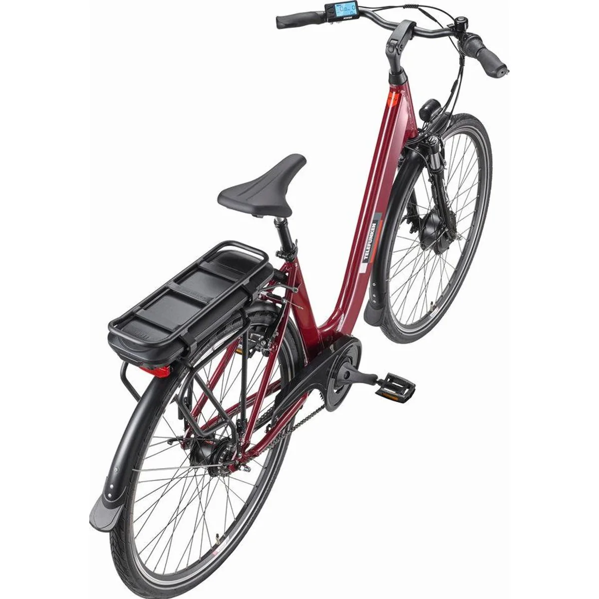 Telefunken RC845 E-Bike Cityrad, 7-Gang Shimano, Frontmotor, 468 Wh, 100 km Reichweite 3