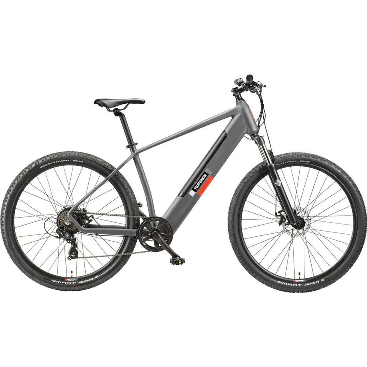 Telefunken E-Bike Aufsteiger M919, leistungsstarker Heckmotor, Shimano 7-Gang-Schaltung