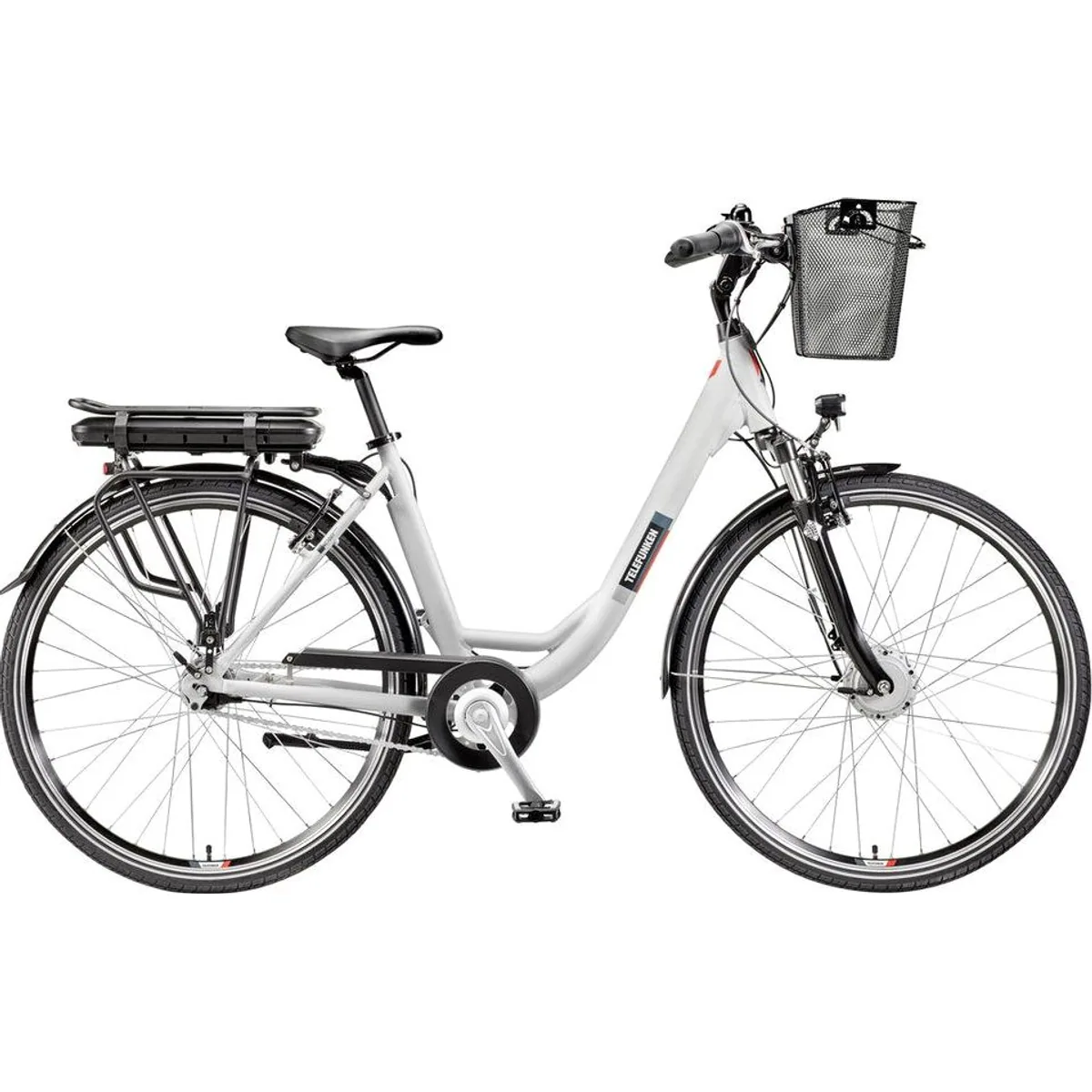 Telefunken RC667 E-Bike Cityrad, 7-Gang Nabenschaltung, 536,5 Wh Akku