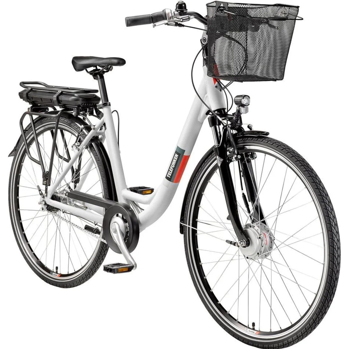 Telefunken RC667 E-Bike Cityrad, 7-Gang Nabenschaltung, 536,5 Wh Akku 2