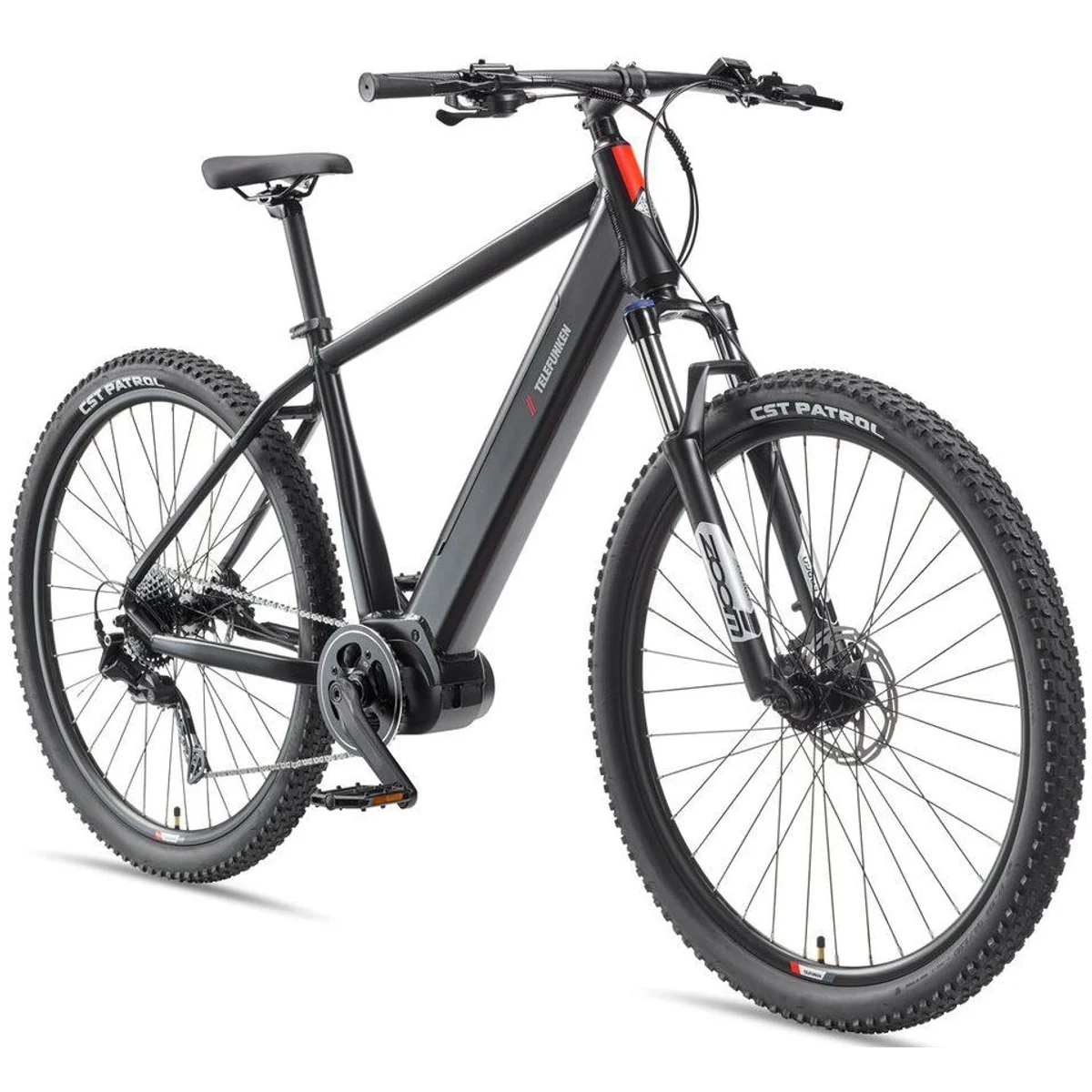 Telefunken MT925 E-Bike, 250 W Mittelmotor, 9-Gang Shimano, 29 Zoll — Sportlich, vielseitig, leistungsstark