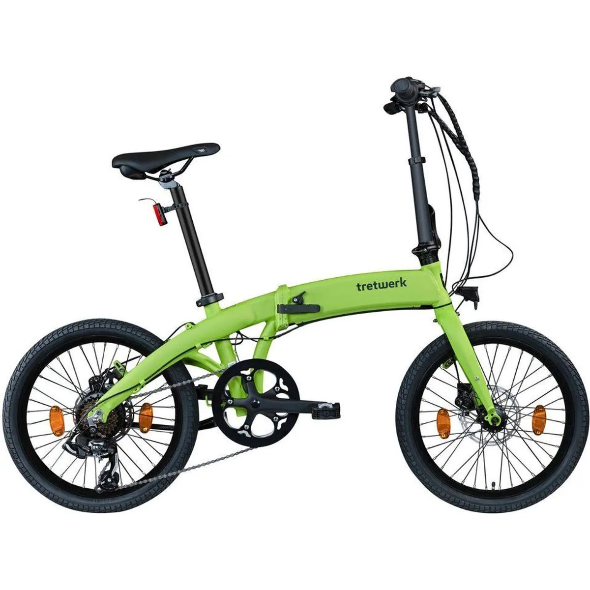 Tretwerk Akimbo Plus E-Bike Faltrad, 7-Gang Shimano Schaltung, 345 Wh Akku, kompakt & flexibel