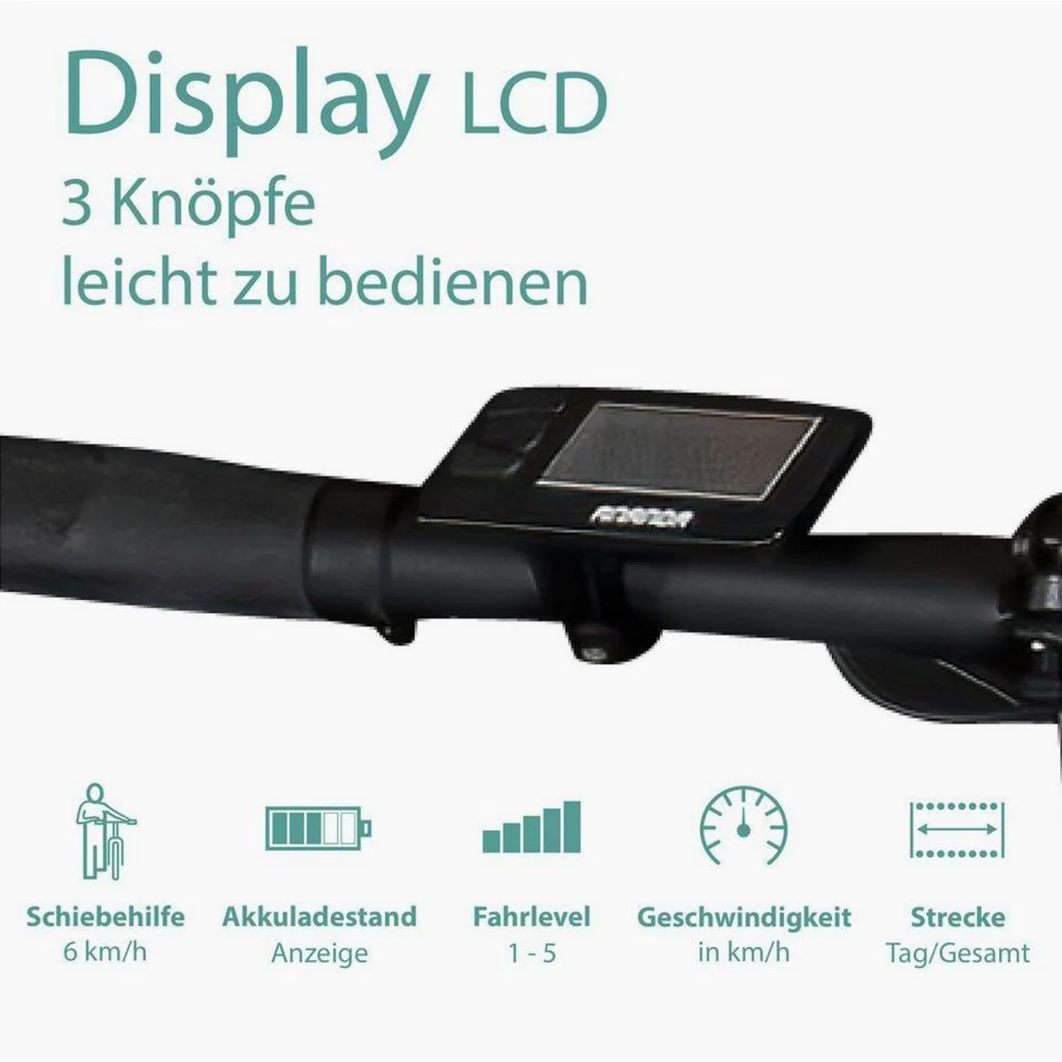 Tretwerk Akimbo Plus E-Bike Faltrad, 7-Gang Shimano Schaltung, 345 Wh Akku, kompakt & flexibel 2