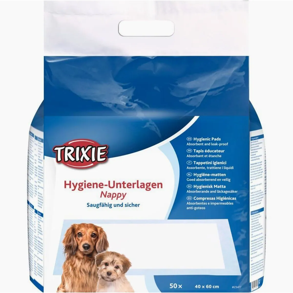 Trixie Nappy Hundetoilette, hygienische Unterlage, optimaler Schutz