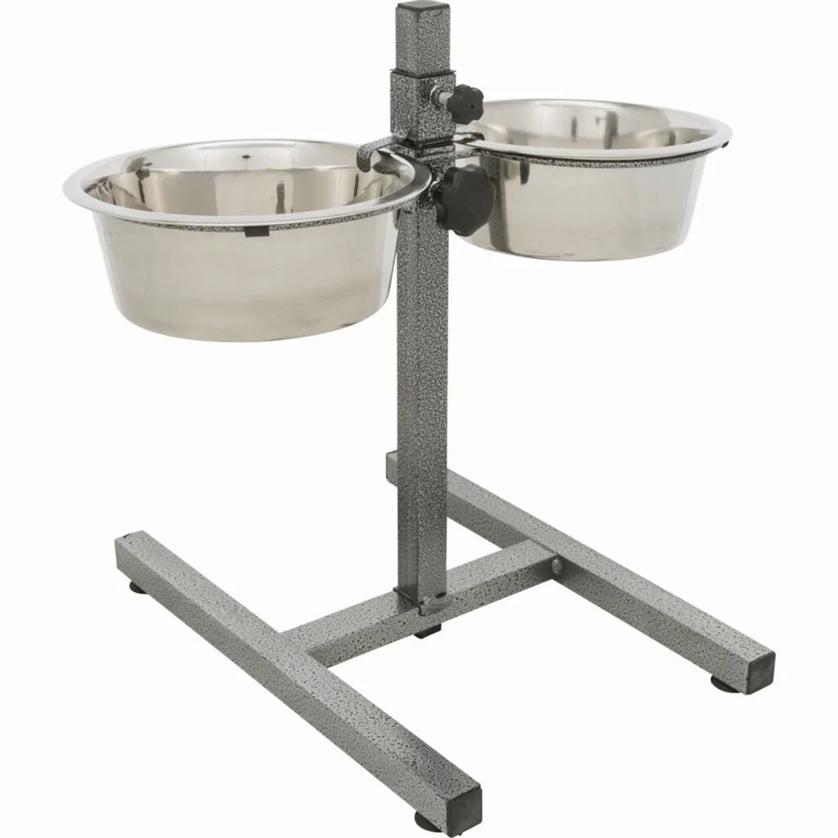 Trixie Napf Hundebar, Metall/Edelstahl, hohe Stabilität und elegantes Design