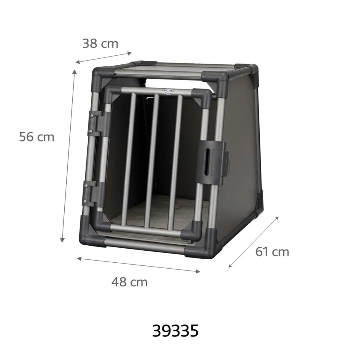 Trixie Tiertransportbox, Aluminium – robust, leicht, sicher 2