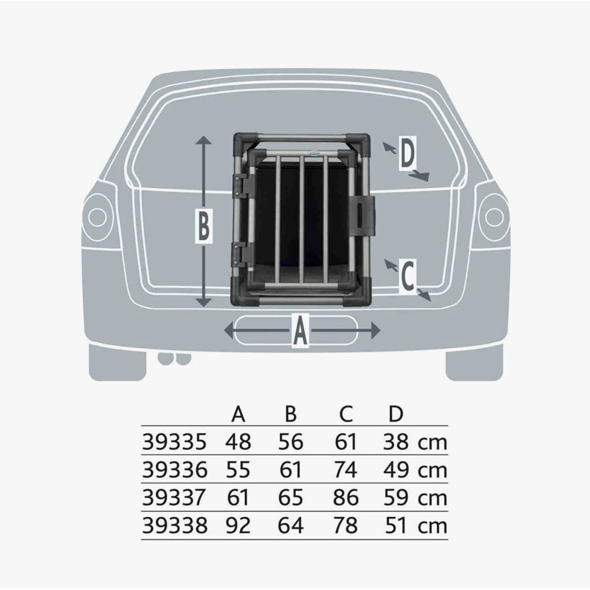 Trixie Tiertransportbox, Aluminium – robust, leicht, sicher 3