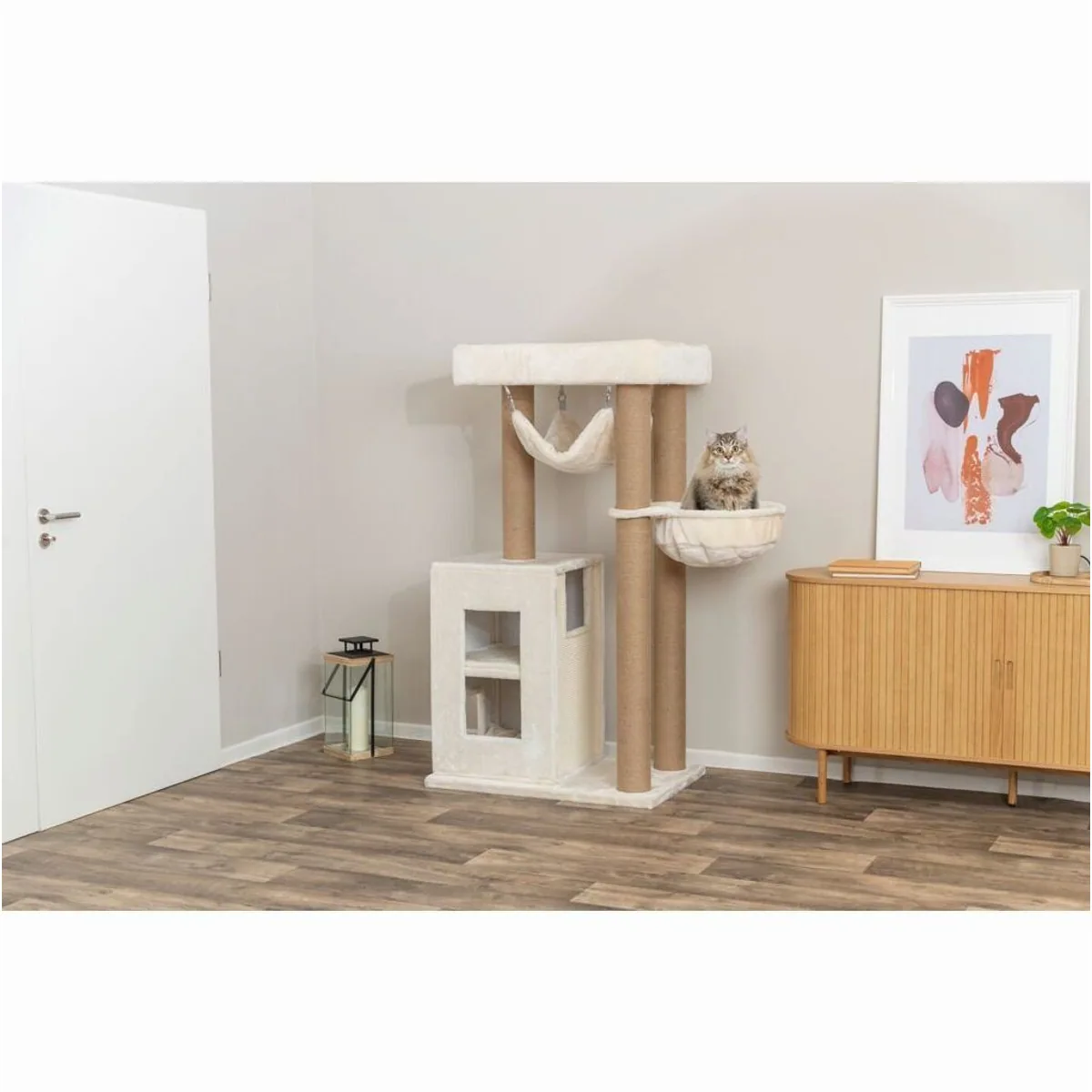 Trixie Kratzbaum Amadeus XXL, robustes Design, vielseitige Aktivitätsmöglichkeiten 5