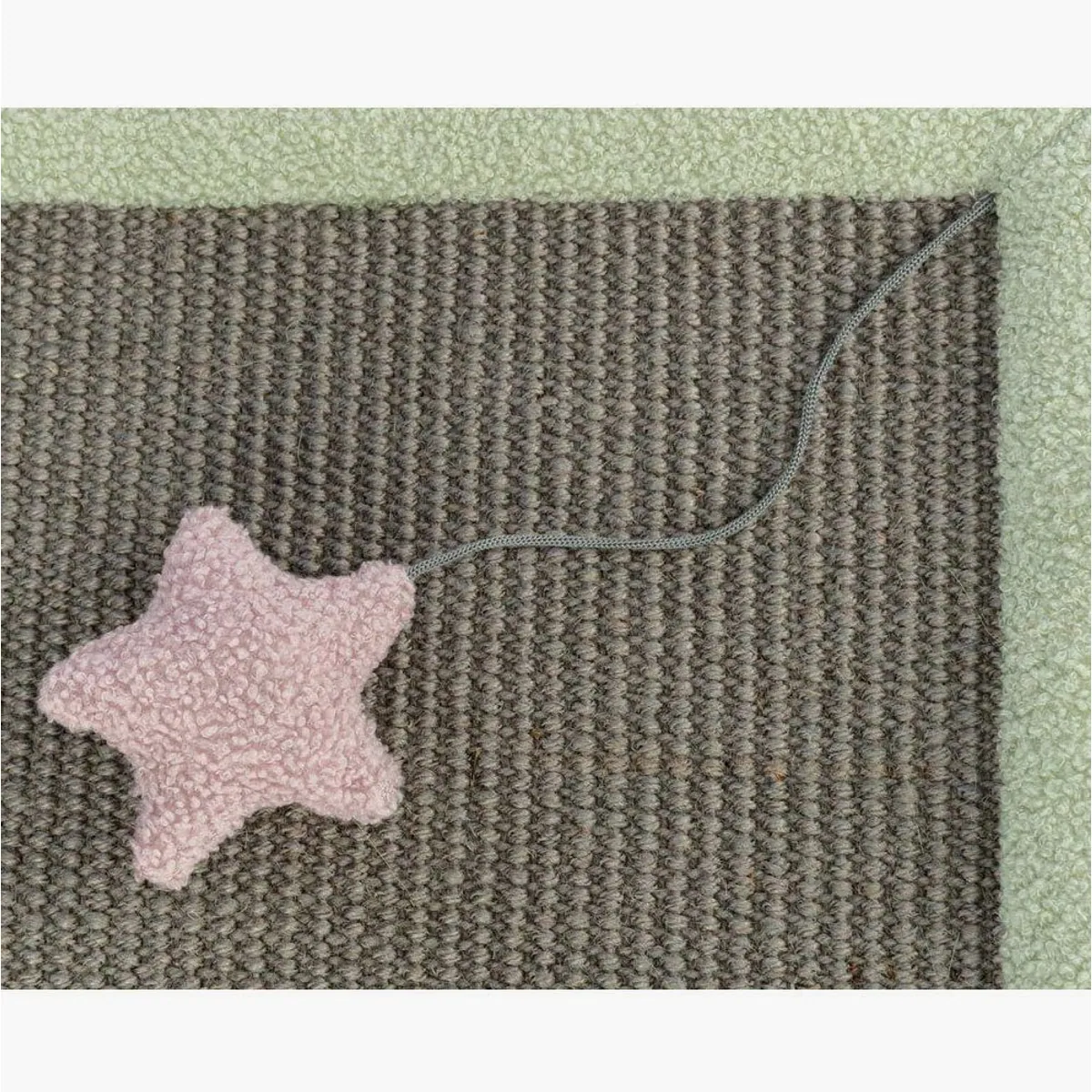 Trixie Kratzbrett Junior, Sisal/Lammfell-Optik, 47 x 47 cm 4