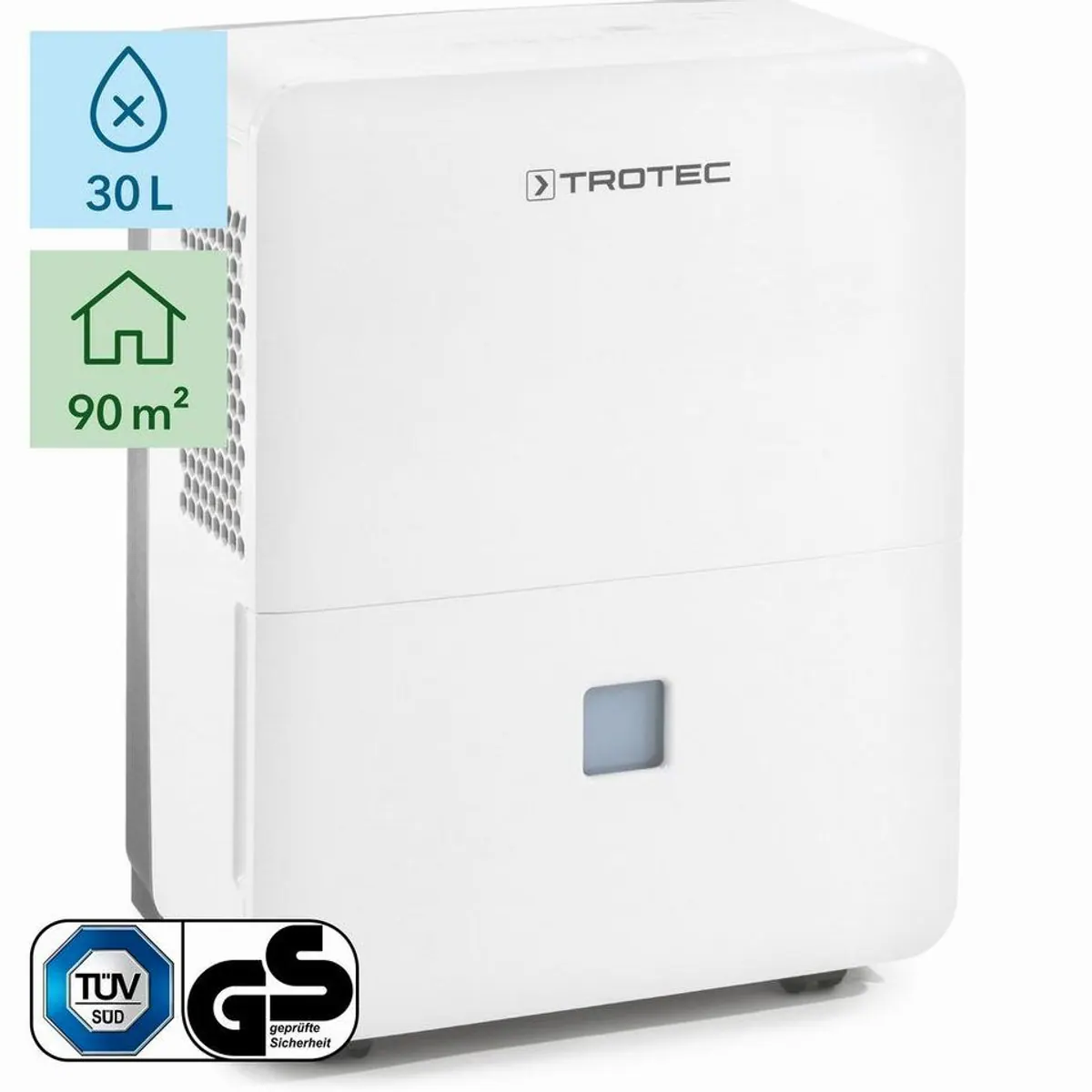 Trotec TTK 96 E Luftentfeuchter, automatische Feuchtigkeitsregelung, 3L Wassertank 2