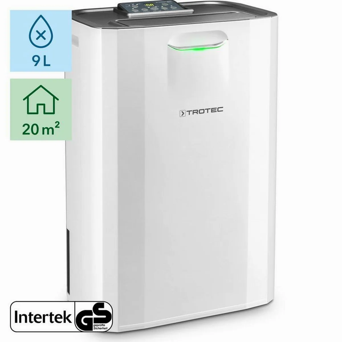 Trotec TTR 57 E Luftentfeuchter, energieeffizient, vielseitig einsetzbar, leise im Betrieb 2