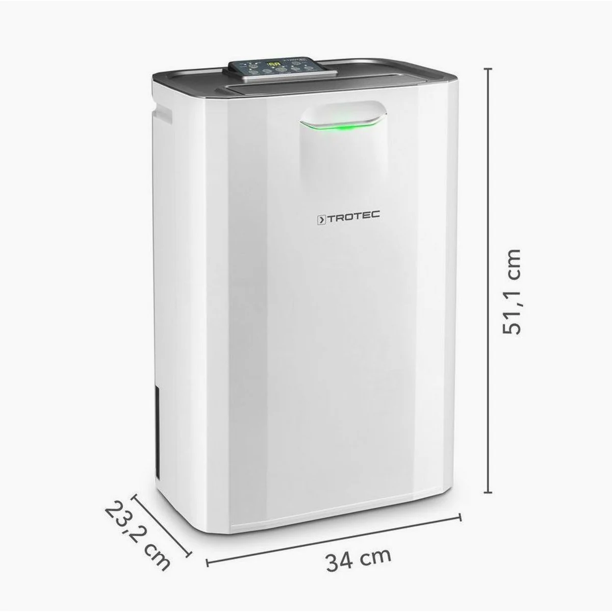 Trotec TTR 57 E Luftentfeuchter, energieeffizient, vielseitig einsetzbar, leise im Betrieb 3