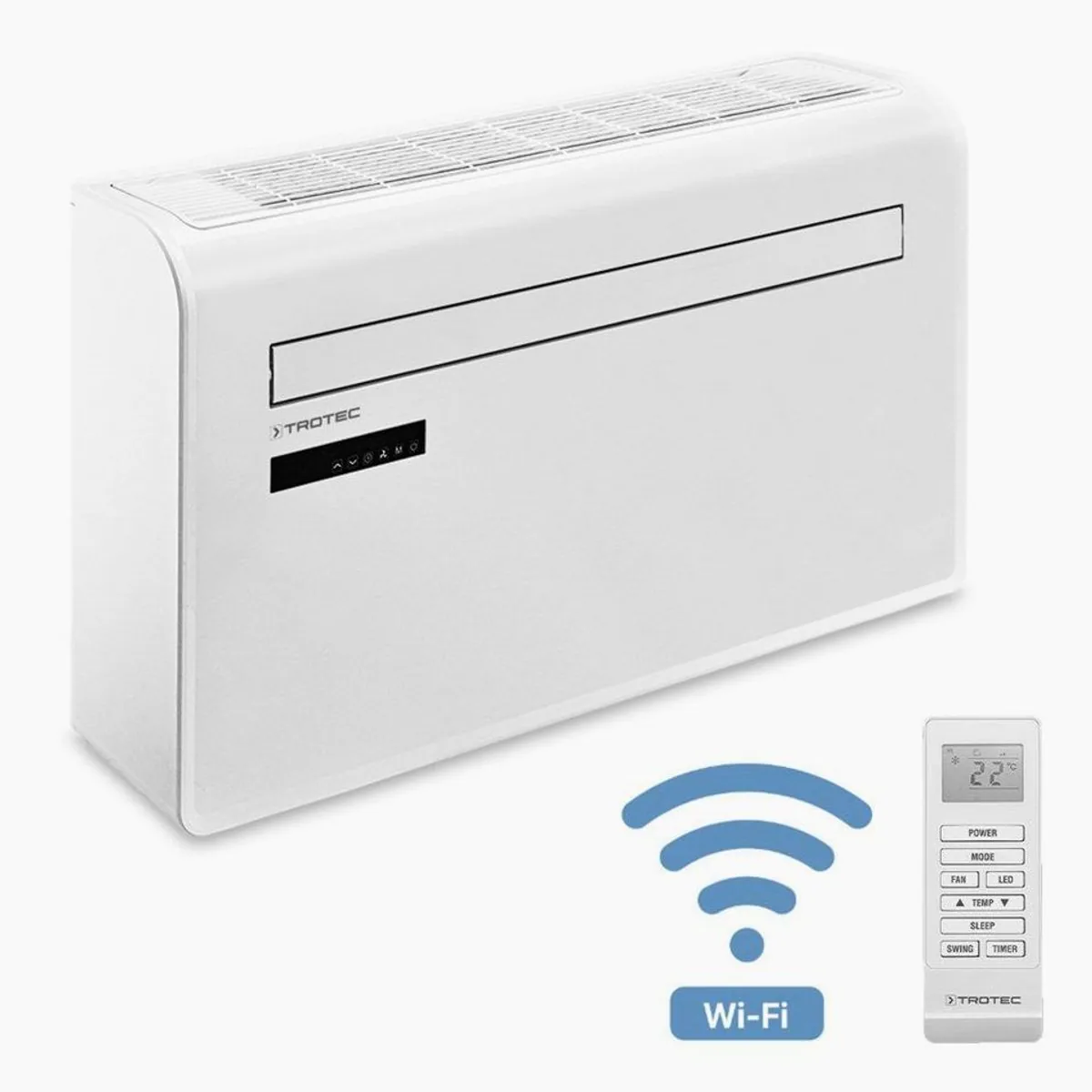 TROTEC PAC-W 2650 SH Klimagerät, energieeffizient, wandmontierbar, vielseitig einsetzbar