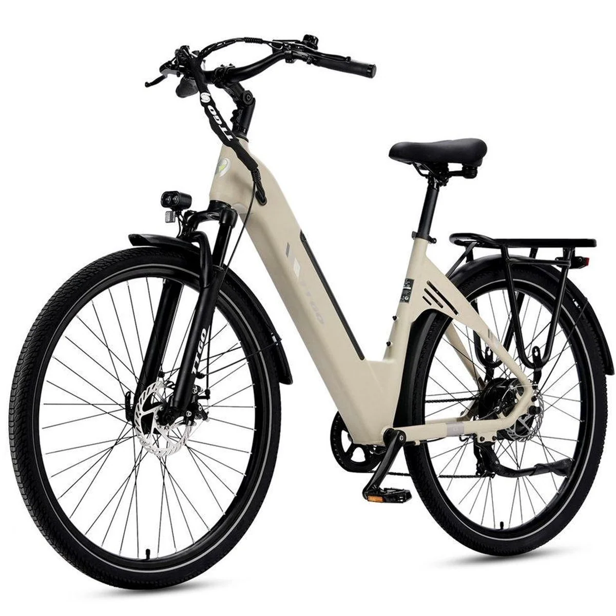 TTGO E-Bike Cityrad 28 Zoll, 120 km Reichweite, 7 Gang Shimano — Aluminiumrahmen, komfortabel, vielseitig