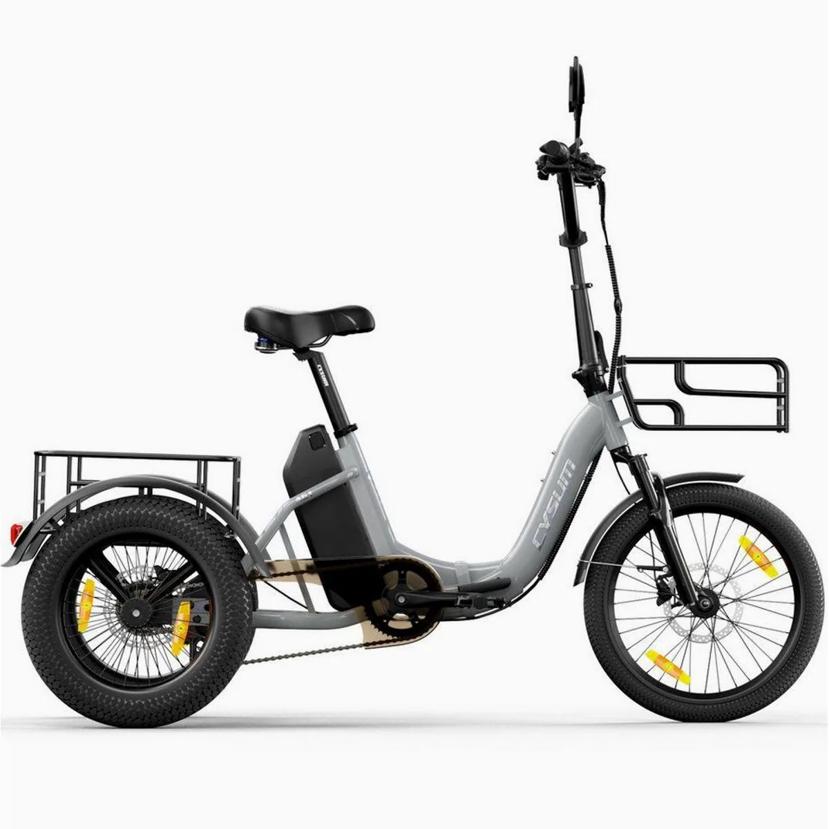 Vankel AG1 E-Dreirad, faltbar, 120 km Reichweite, 250W Motor, LED-Beleuchtung 2