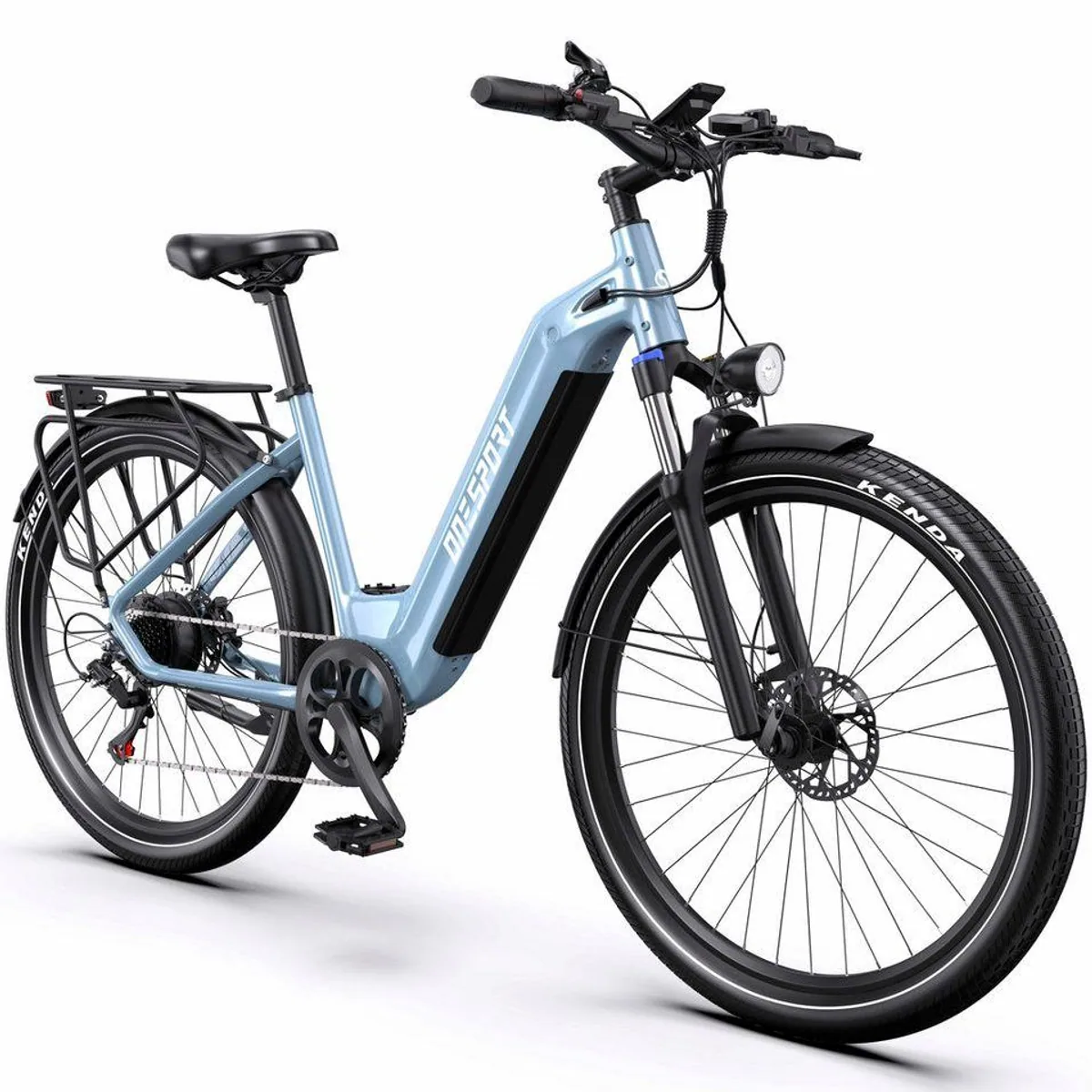 Vankel E-Bike Cityrad, 655Wh Akku, 250W Heckmotor, Shimano 7-Gang — bis 120 km Reichweite 2