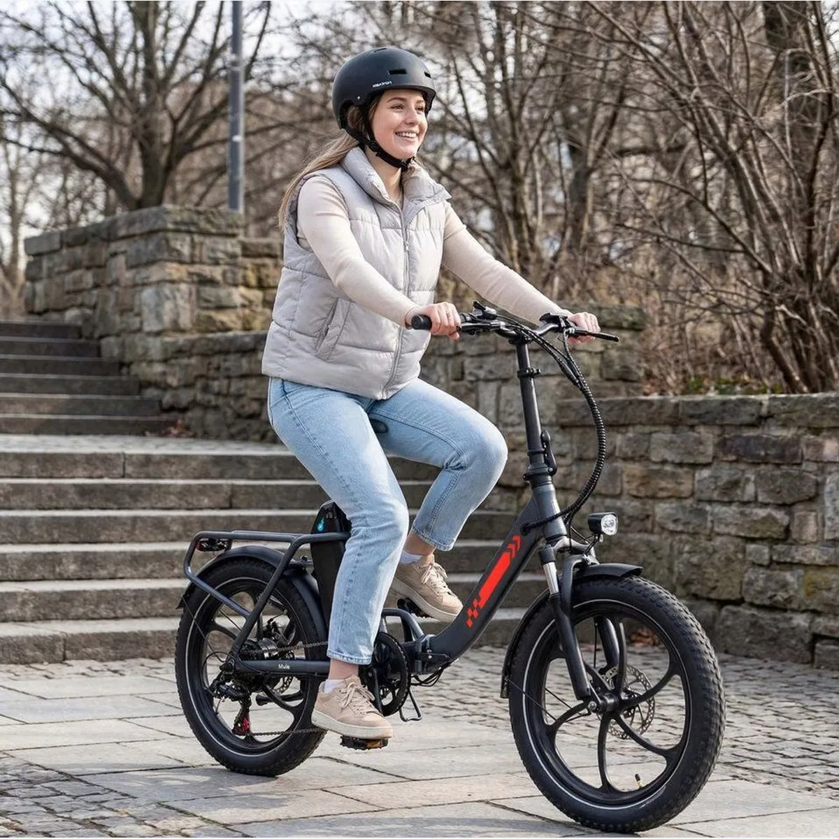 Vankel Klapprad E-Bike, 250W Motor, 150 km Reichweite — kompakt, leistungsstark, vielseitig 2